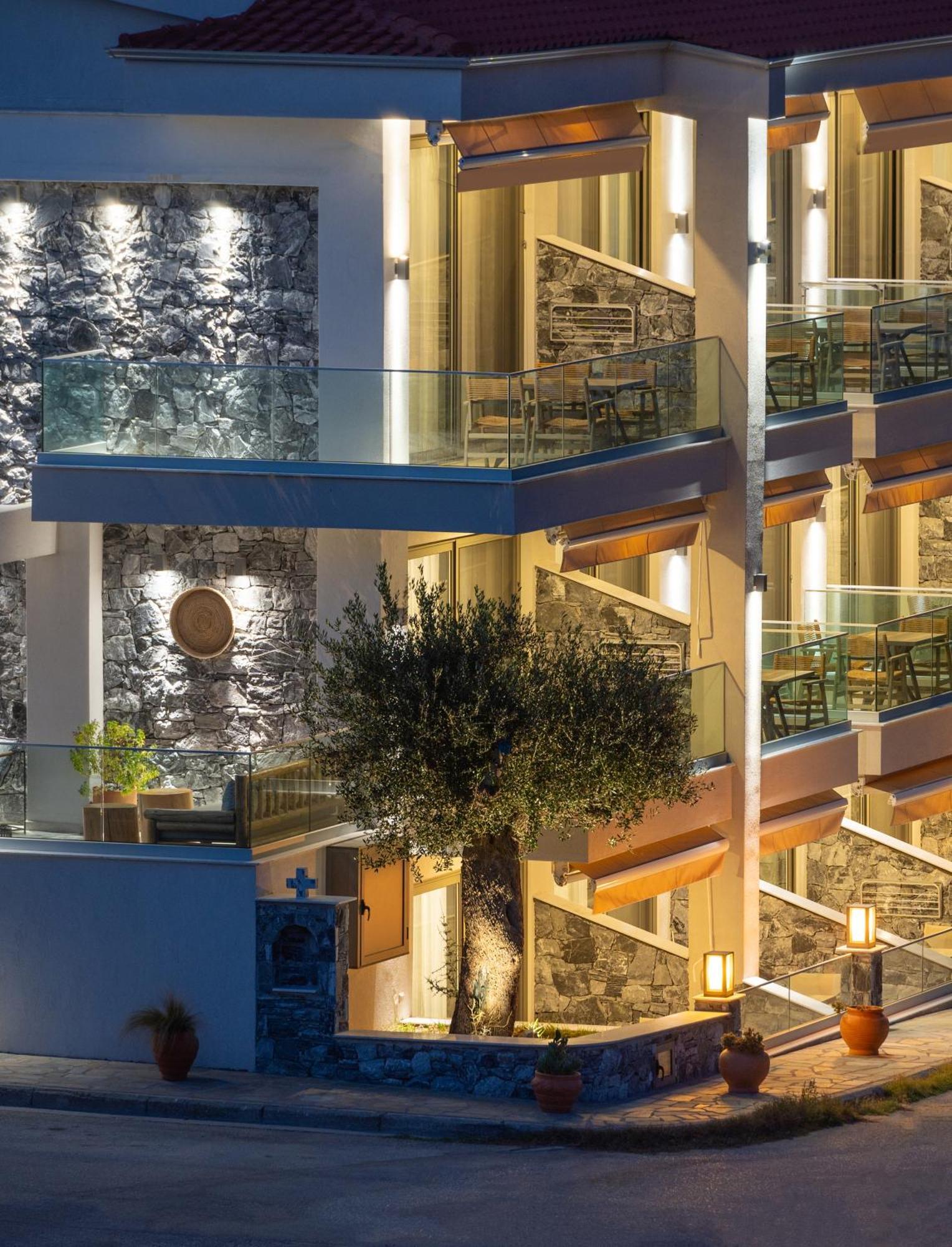 Ikies Apollon Boutique Hotel Sarti Esterno foto